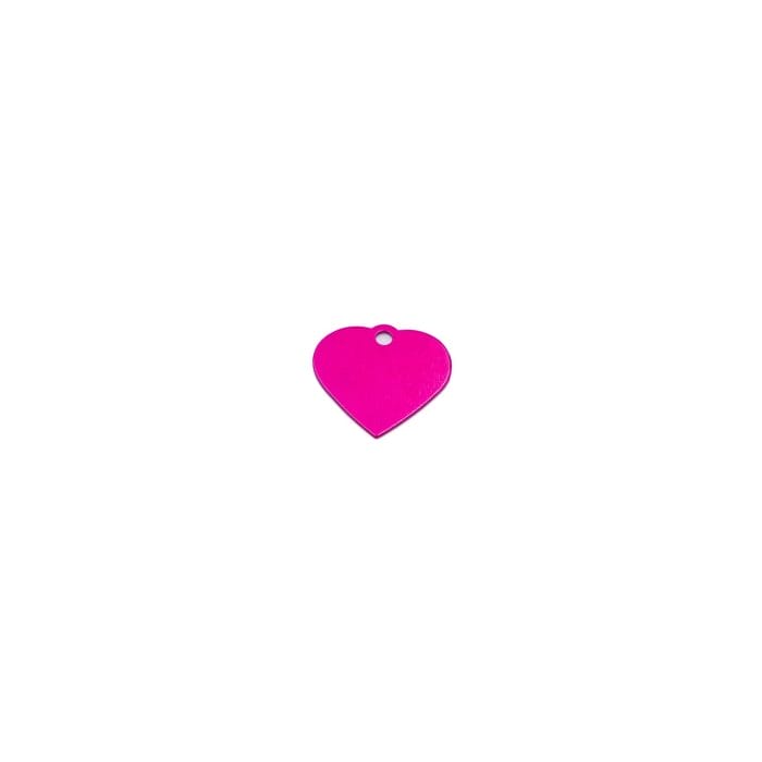 Hjerte - lille - H73 - Hjortlund & Bøgh Gravering - H73 Mini hjerte pink redigeret 1