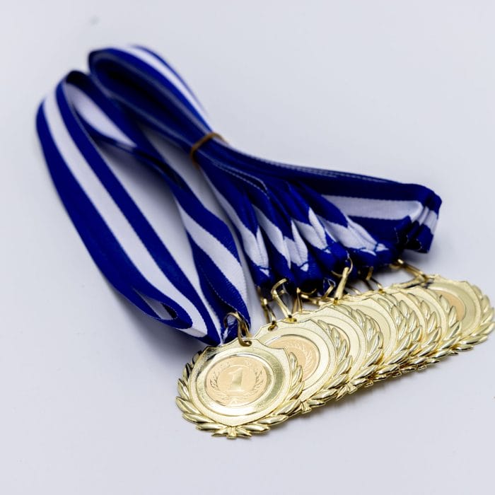 Medalje - Flauenskjold - Hjortlund & Bøgh Gravering - Flauenskjold Guld