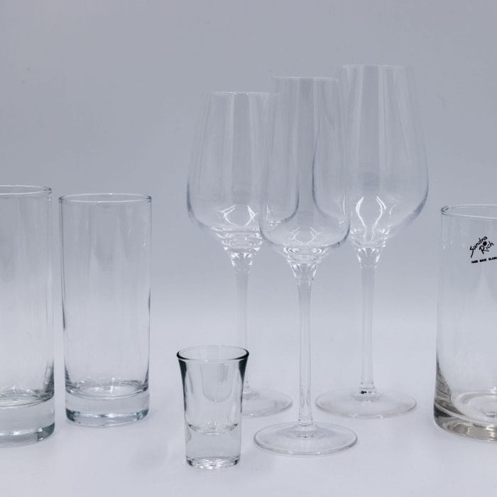 Shots glas - Hjortlund & Bøgh Gravering - Glas samlet redigeret