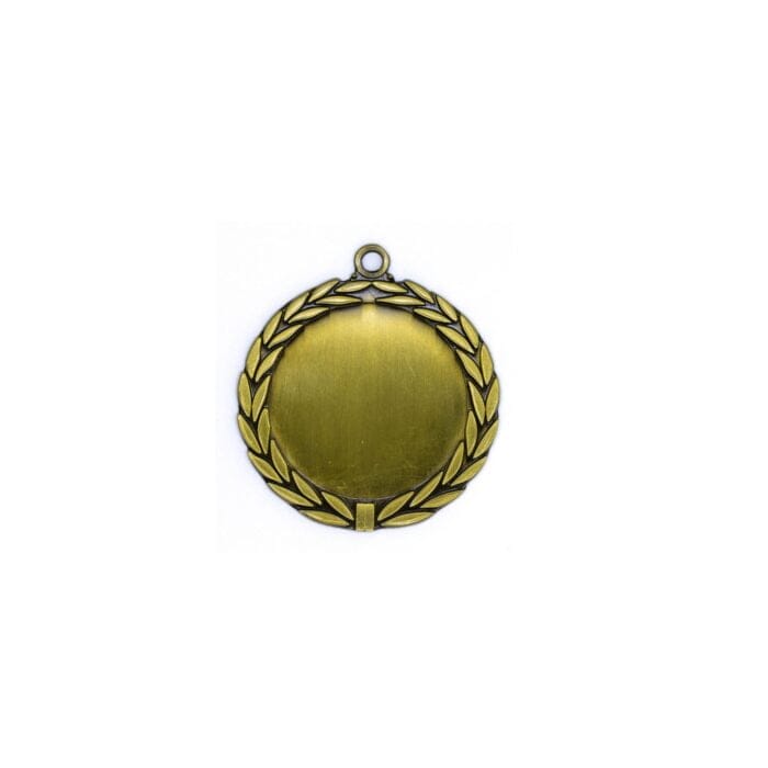 Medalje - Hjallerup - Inkl. bånd og emblem - Hjortlund & Bøgh Gravering - Hjallerup O70 guld forside2