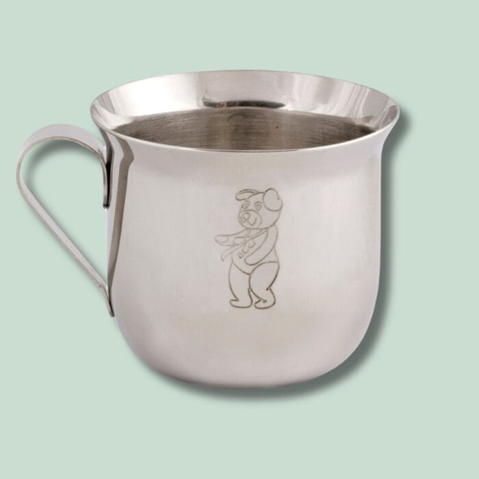 Bamse & Kylling - krus - Hjortlund & Bøgh Gravering - 91002508002 krus med bams og kylling med groen