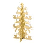 Julepynt - Forgyldt Grantræ - Str. S - Billede 2
