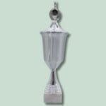 Sølv trofæ med marmorsokkel