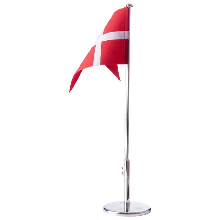 Flag - Forkromet - med symboler - 30 cm - Hjortlund & Bøgh Gravering - 150 81022