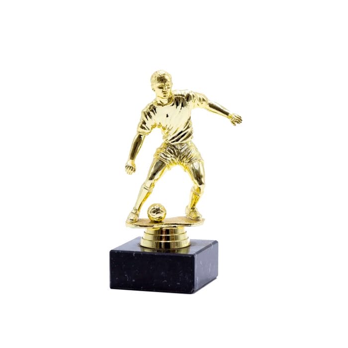 Statuette - Fodboldspiller- Guld - Hjortlund & Bøgh Gravering - Fodboldspiller guld.jpg