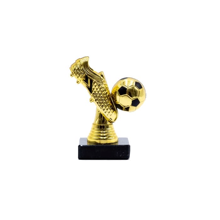 Statuette - Fodboldstøvle - Guld - Hjortlund & Bøgh Gravering - Fodboldstovle guld.jpg