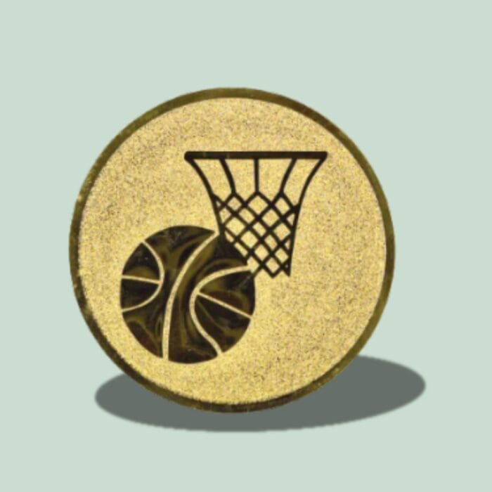 Emblem - Basket ball - Hjortlund & Bøgh Gravering - EMBLEM6 BASKET BALL