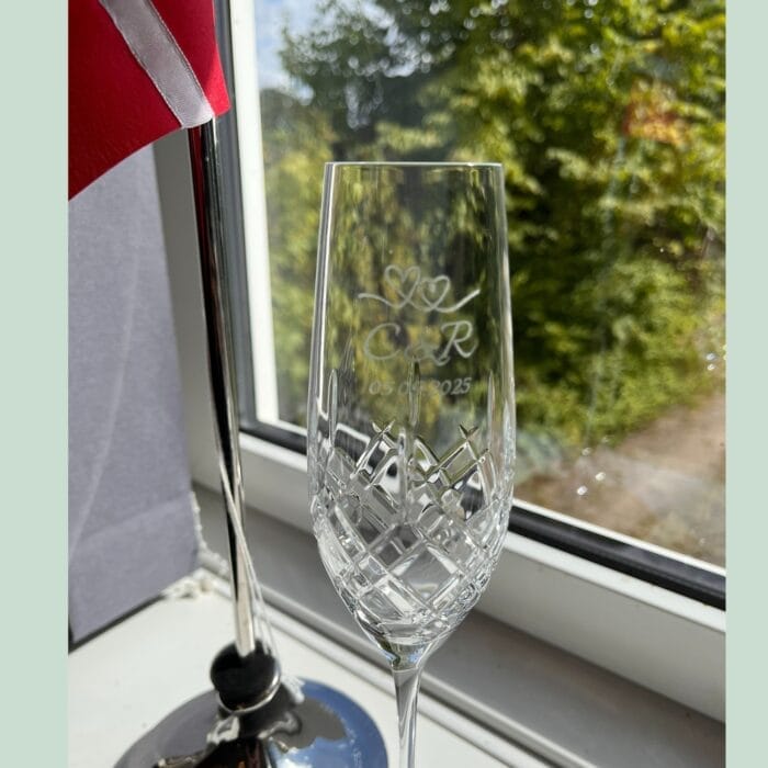 Vinglas - Champagne Erik Bagger - Billede 1