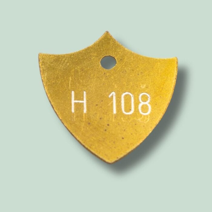 Skjold - H108 - Hjortlund & Bøgh Gravering - H108 GROeN