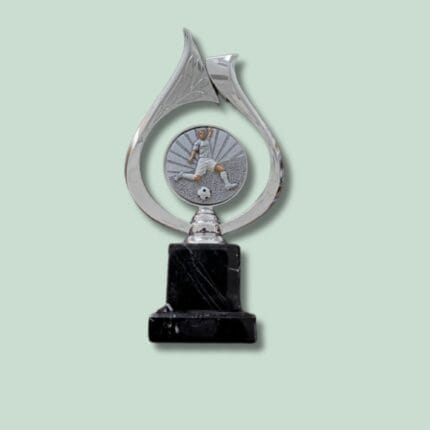 Statuette - Fodboldspiller i fakkel