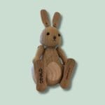 Trækanin legetøj med navne Osvald og Nordform