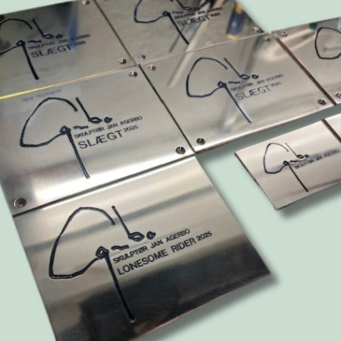 Gravering af logo - Billede 19
