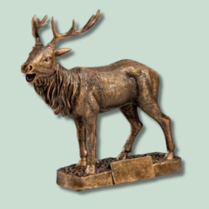 Statuette - Kronhjort - Billede 1