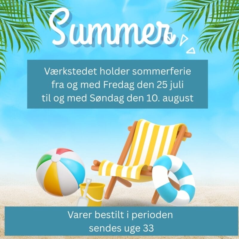 Hjem - Hjortlund & Bøgh Gravering - Sommerferie 2025